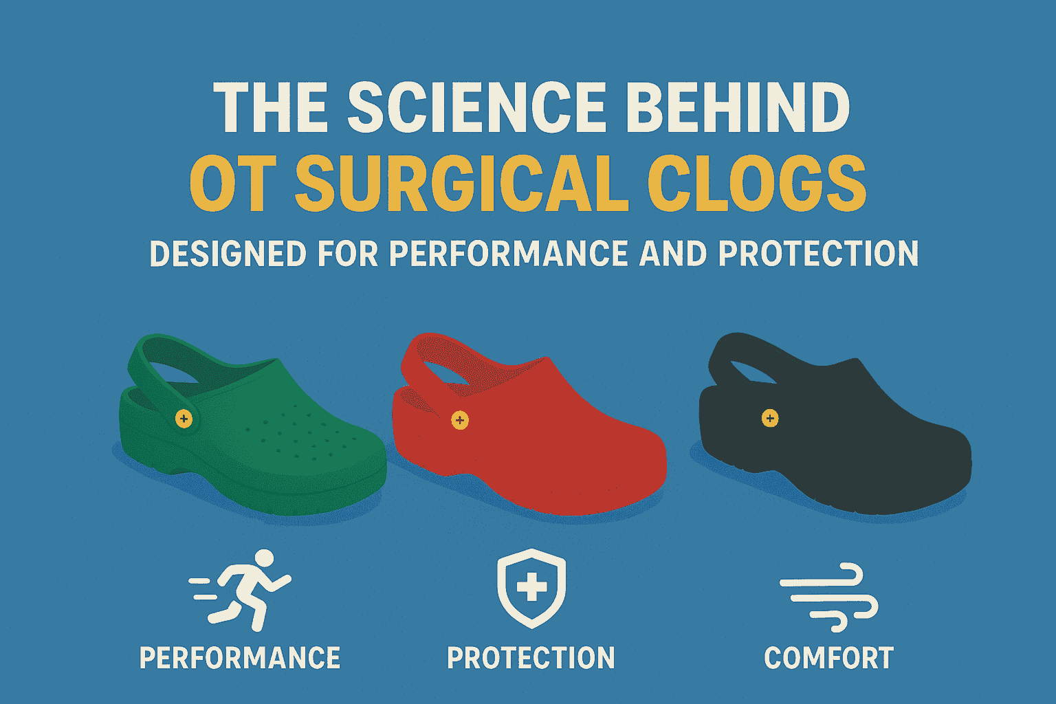 The Science Behind OT Surgical Clogs Designed for Performance and Protection