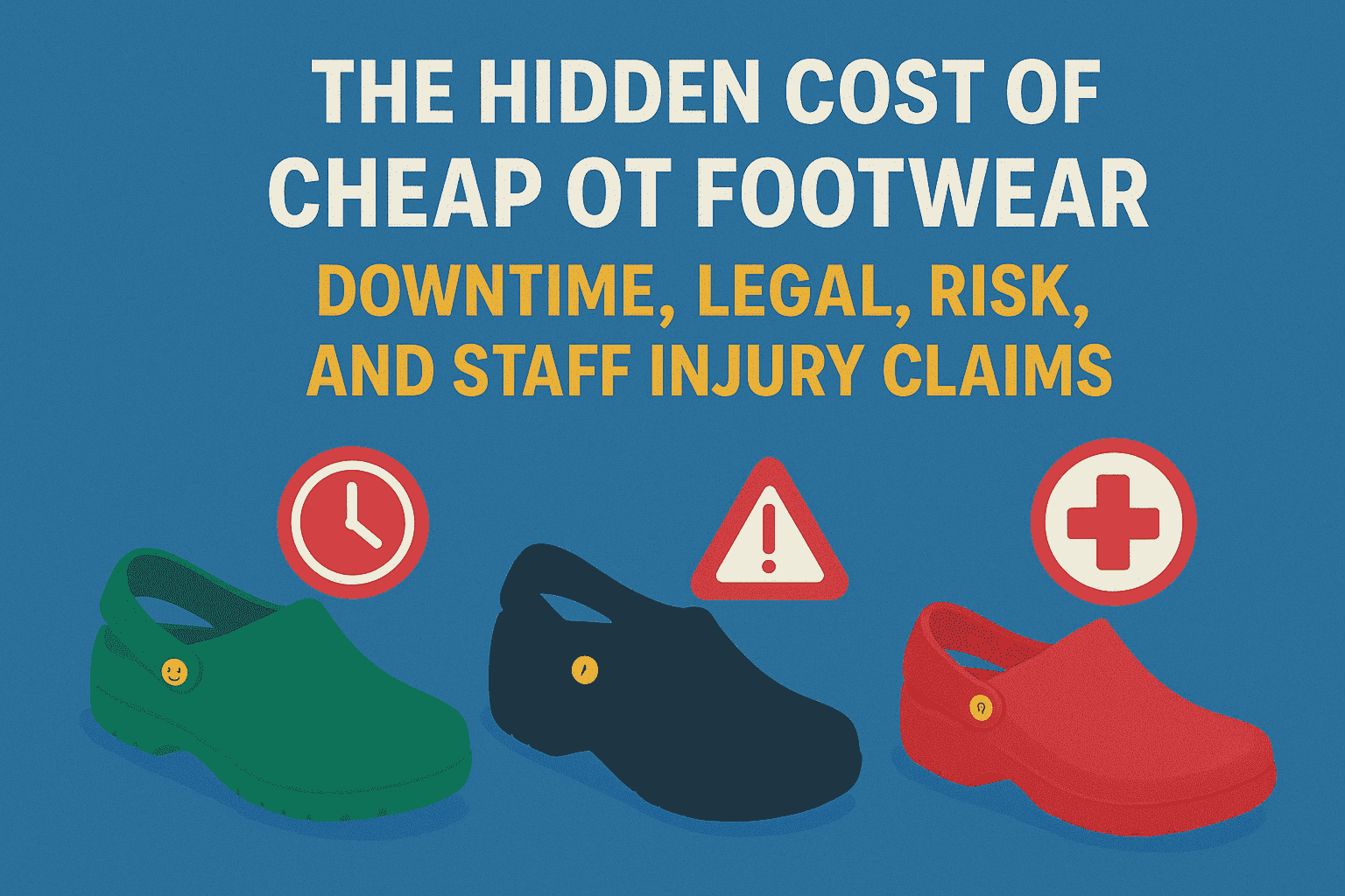 The Hidden Cost of Cheap OT Footwear Downtime, Legal Risk, and Staff Injury Claims