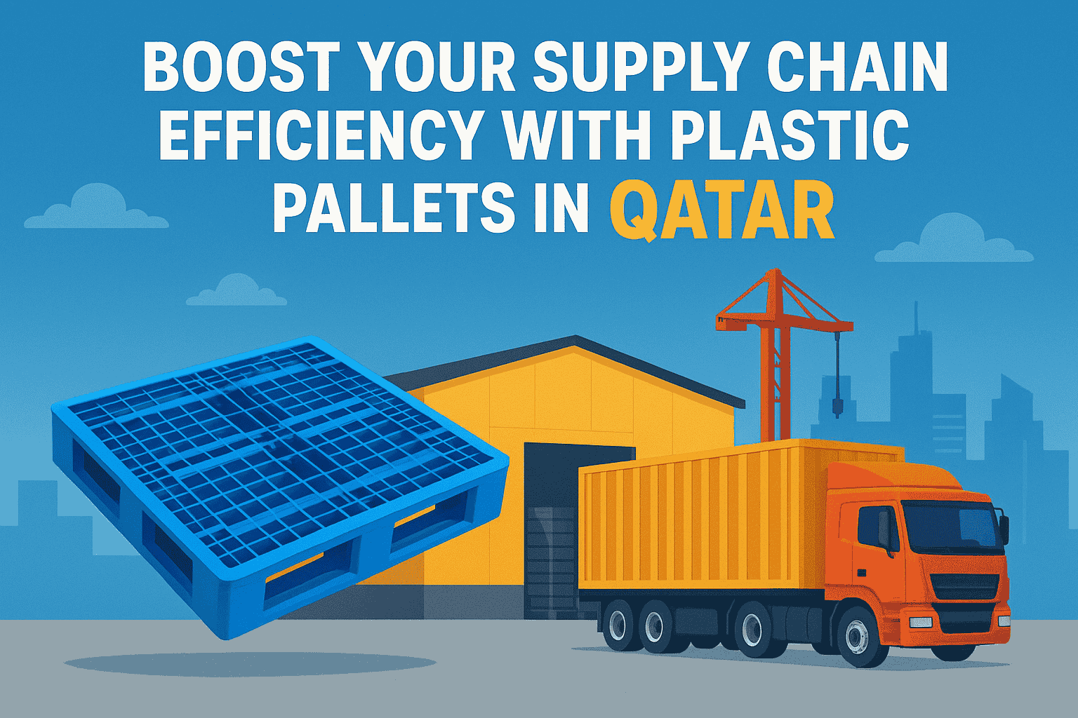 Boost Your Supply Chain Efficiency with Plastic Pallets in Qatar (1)