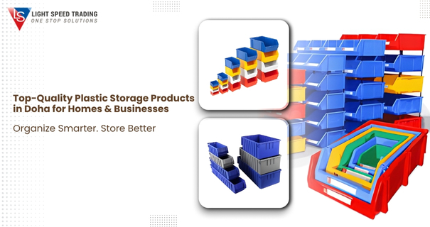 Plastic storage products in Doha