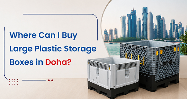 Plastic Storage Boxes in Doha