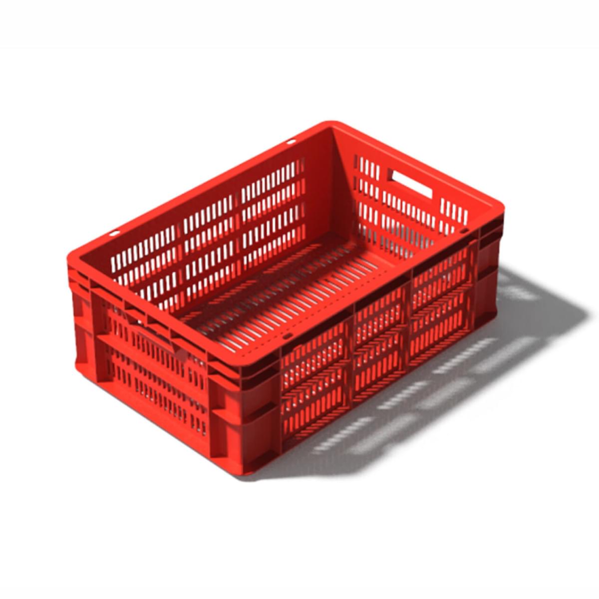 Ventilated Crate 600 X 400 X 220 MM